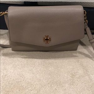 Tory Burch Kira mixed materials shoulder bag
